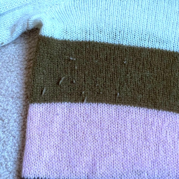 RAG & BONE color block striped sweater. - Picture 6 of 6